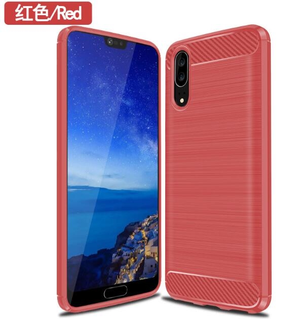 HUAWEI P20 case impact proof rugged case with carbon fiber