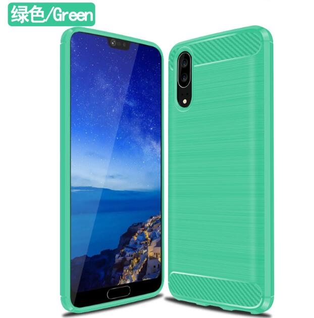 HUAWEI P20 case impact proof rugged case with carbon fiber