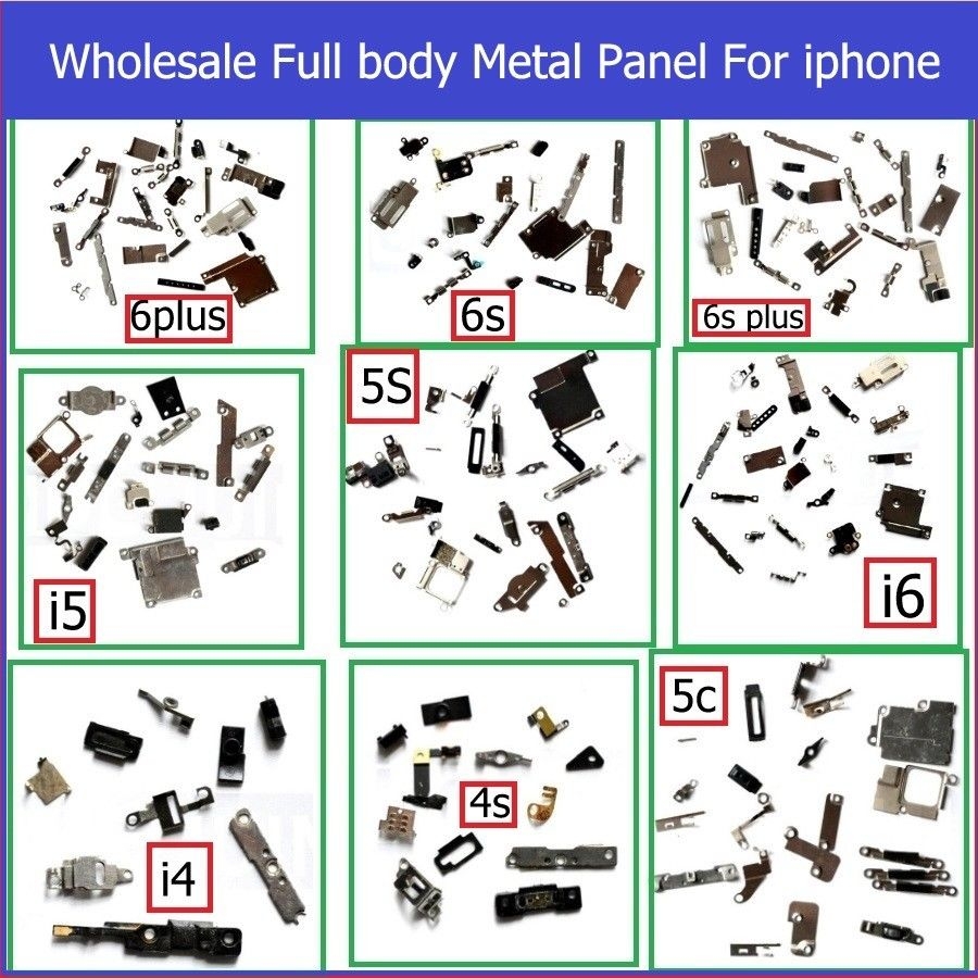 Replacement Full set Metal Parts For Iphone 6 PLUS Repair Kit Set
