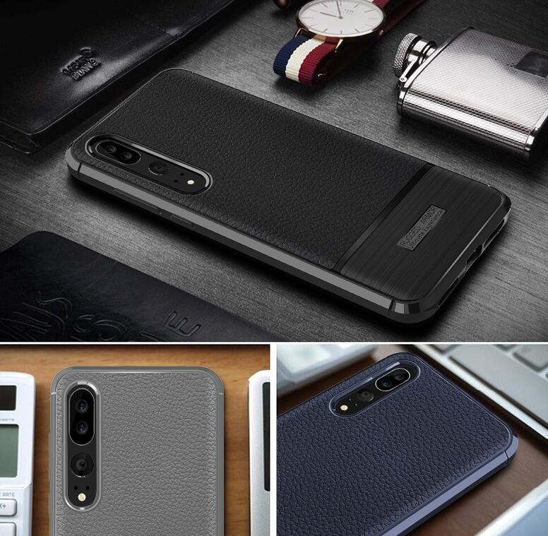 HUAWEI P20 Case Armor rugged slim fit TPU Soft Gel Case