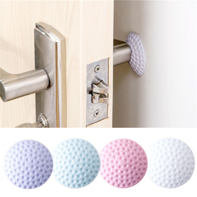Wall Mute Door sticker Rubber Fenders Lock Pad Protective