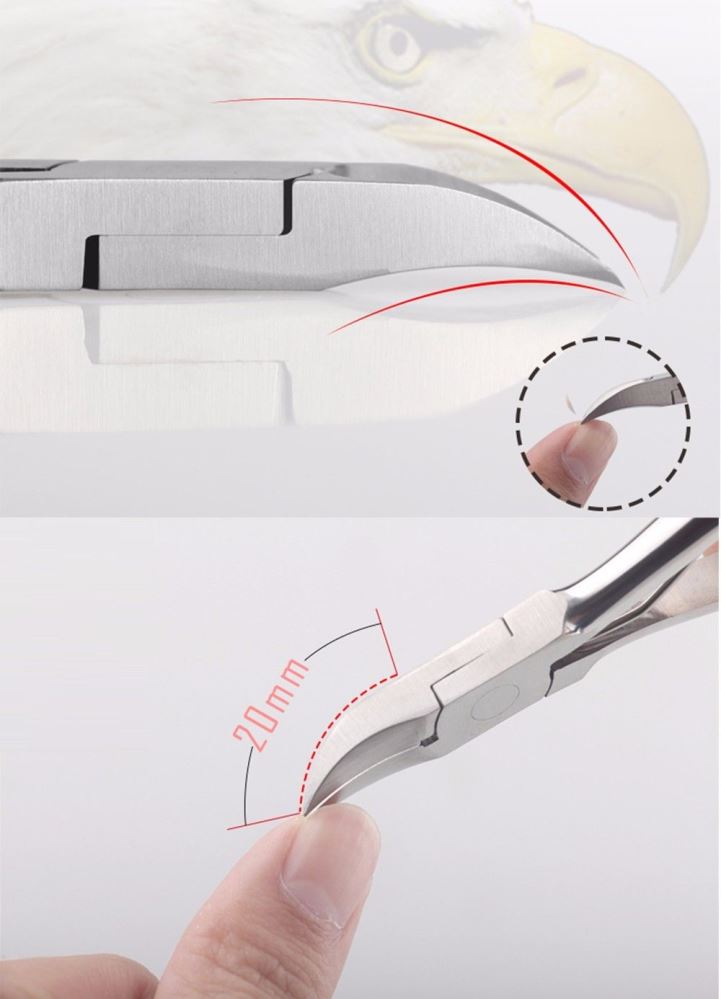 Stainless Steel Cuticle Cutter Nippers Clipper