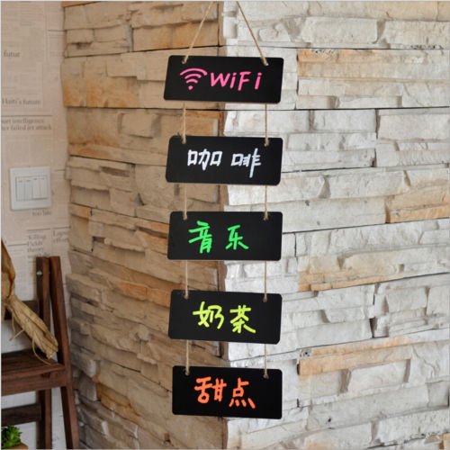 Mini Hanging Chalk Blackboard Poster/Message Board Mini Hanging Chalk Blackboard Poster/Message Board