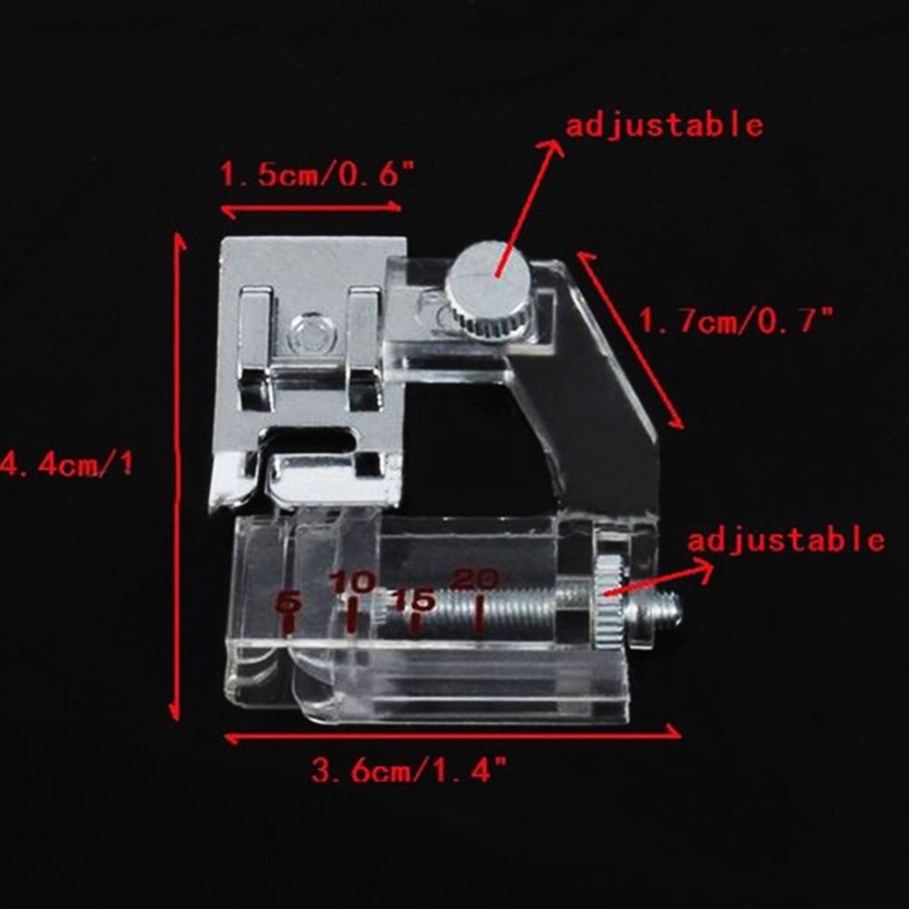Adjustable Binder Foot Bias Binder Presser Foot Feet Adjustable Binder Foot Bias Binder Presser Foot Feet