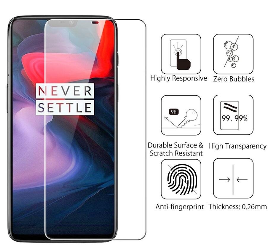 OnePlus 6 Tempered Glass Screen Protector OnePlus 6 Tempered Glass Screen Protector