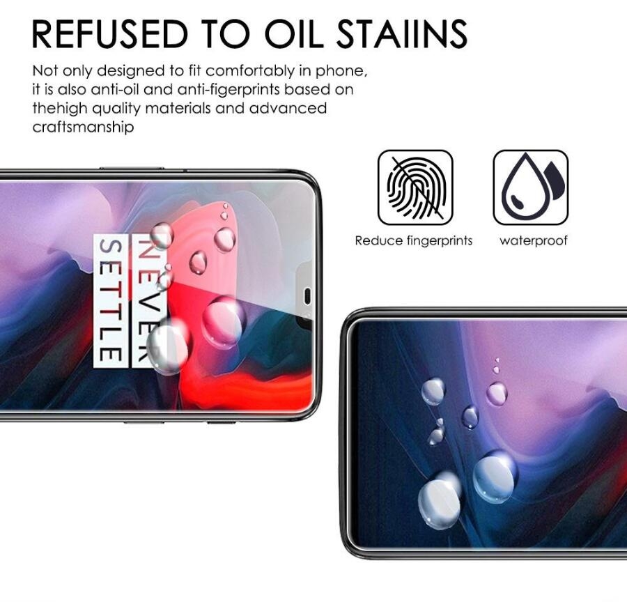 OnePlus 6 Tempered Glass Screen Protector OnePlus 6 Tempered Glass Screen Protector