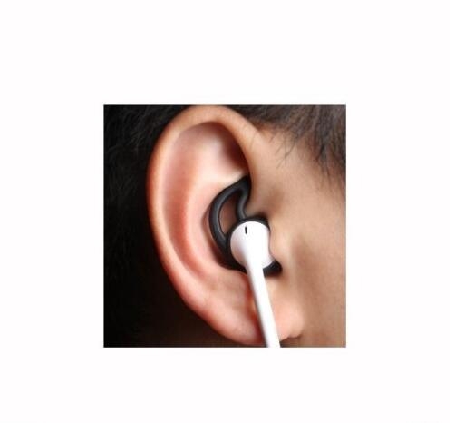 1 Pair Soft Clear Silicone Earplugs Earbuds Cover For Apple iPhone 1 Pair Soft Clear Silicone Earplugs Earbuds Cover For Apple iPhone