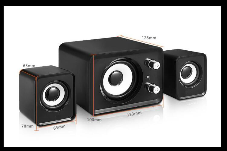 2.1 Multimedia Mini Usb Speakers