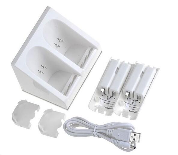 Twins Charge Station for Nintendo Wii &2 Batteries Twins Charge Station for Nintendo Wii &2 Batteries