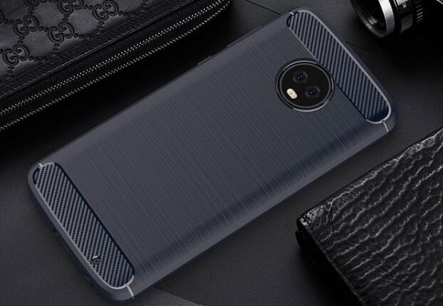 MOTO G6 case impact proof rugged case with carbon fiber