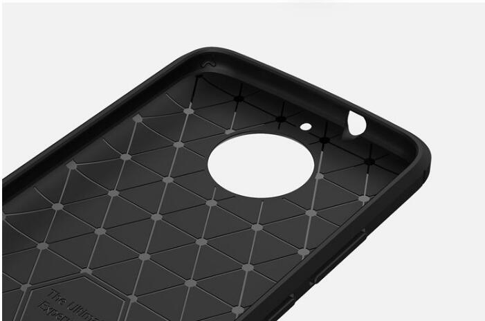 MOTO G6 case impact proof rugged case with carbon fiber