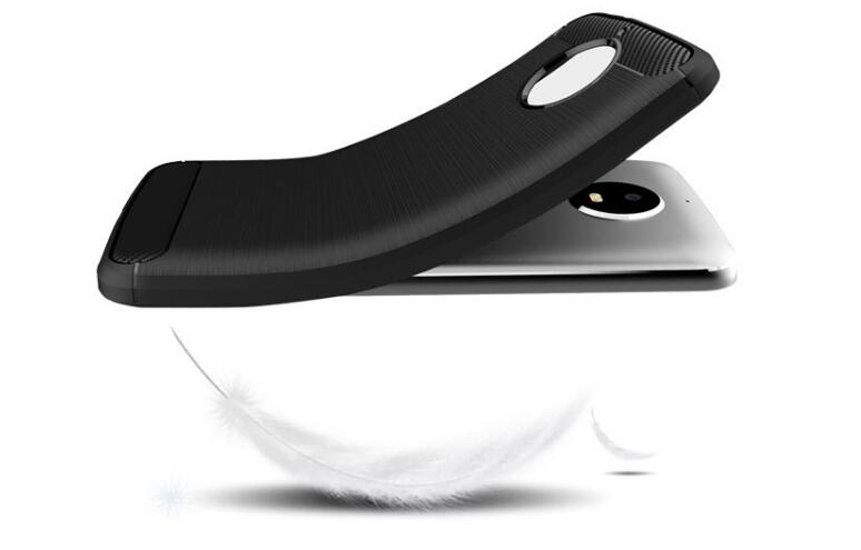 MOTO G6 case impact proof rugged case with carbon fiber