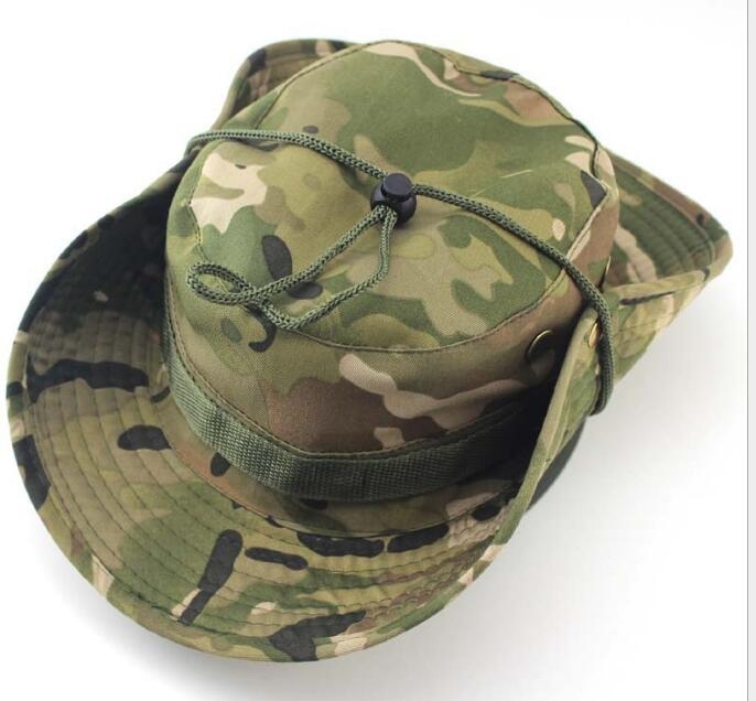 Army Bucket Boonie Cap Hat Fishing Camping Hiking Jungle Camo Army Bucket Boonie Cap Hat Fishing Camping Hiking Jungle Camo