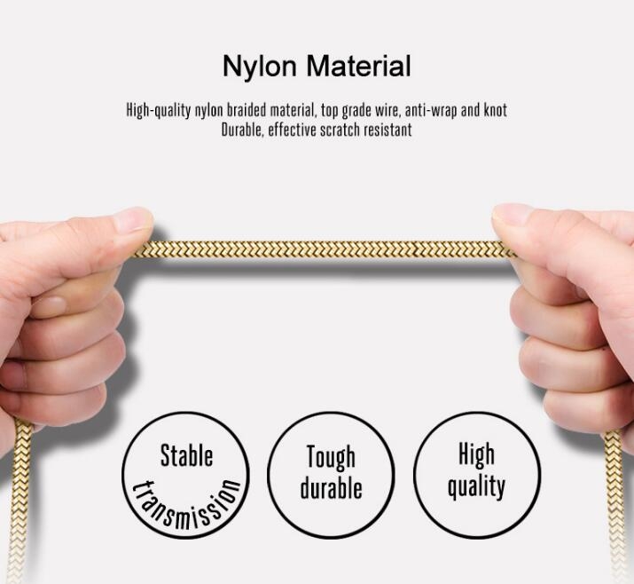 Type-C to USB Faster Charger Cable --- 1 Meter Type-C to USB Faster Charger Cable --- 1 Meter