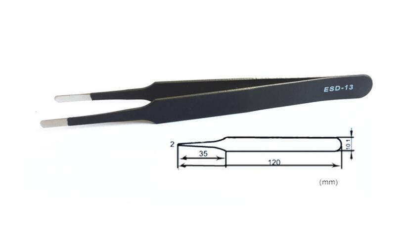 ESD Anti-Static Stainless Steel Tweezer ESD Anti-Static Stainless Steel Tweezer