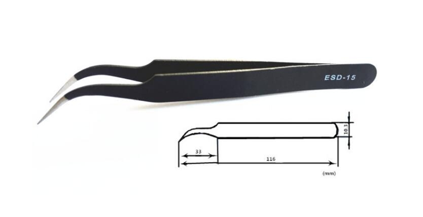 ESD Anti-Static Stainless Steel Tweezer ESD Anti-Static Stainless Steel Tweezer