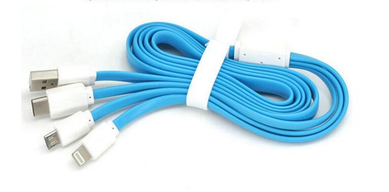 3 in 1 Charger Cable with USB C , Micro & Lightning 3 in 1 Charger Cable with USB C , Micro & Lightning