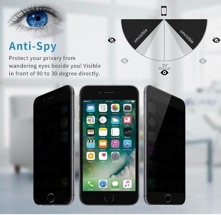 iPhone 7 / 8 Privacy Anti Spy Tempered Glass Screen Protector