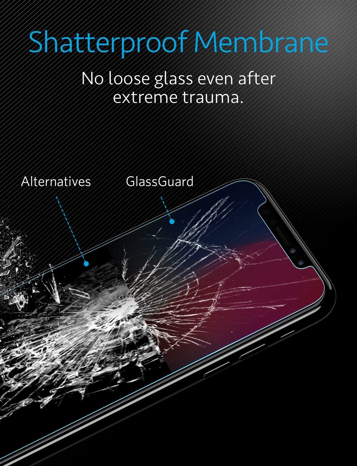 iPhone X Tempered Glass Screen Protector iPhone X Tempered Glass Screen Protector