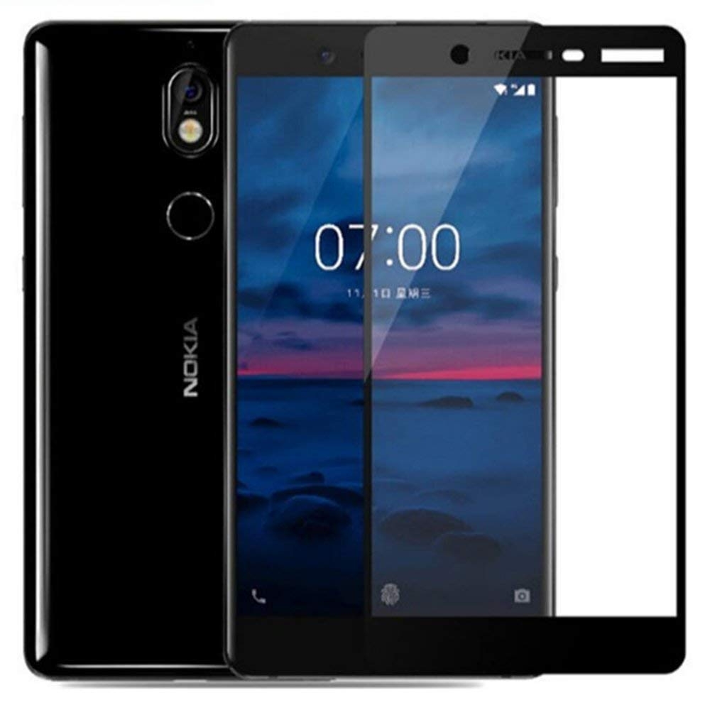 Nokia 7 Plus Fully Covered 3D Tempered Glass Screen Protector