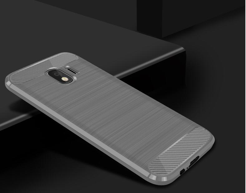 Galaxy J4 Case Carbon Fibre Shockproof Armour Case Galaxy J4 Case Carbon Fibre Shockproof Armour Case