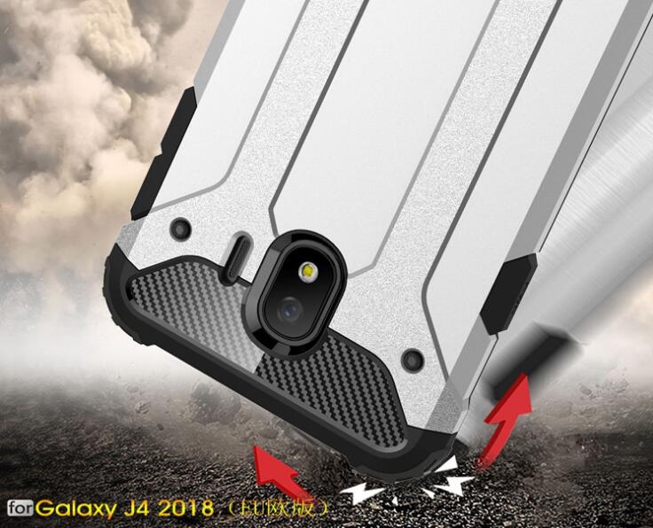 Galaxy J4 2018 Case Armor  Rugged Holster Case