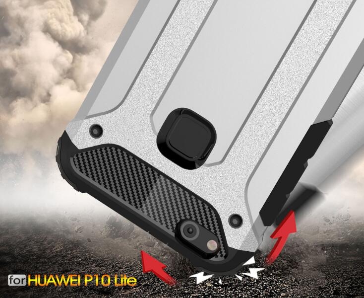 Huawei P10 lite Case Armor Rugged Holster Case