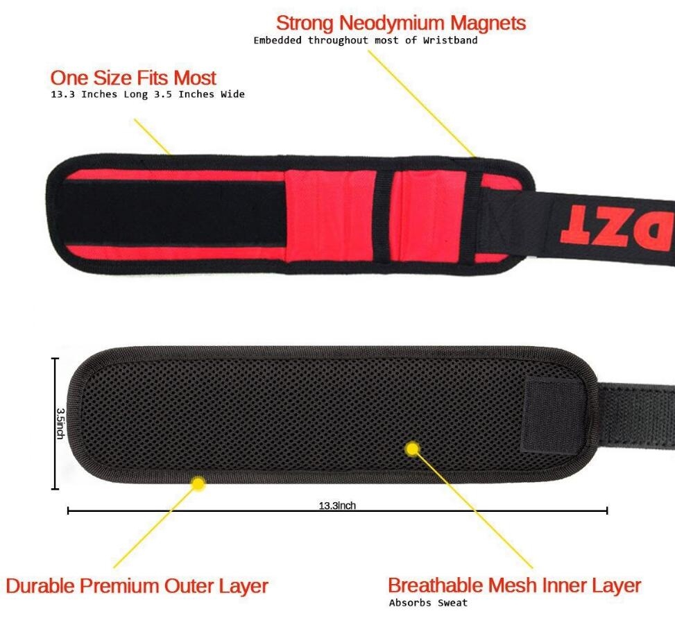 Magnetic Wristband tool holder