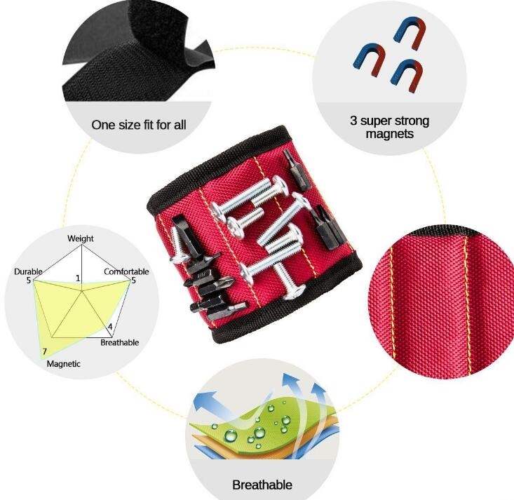Magnetic Wristband tool holder
