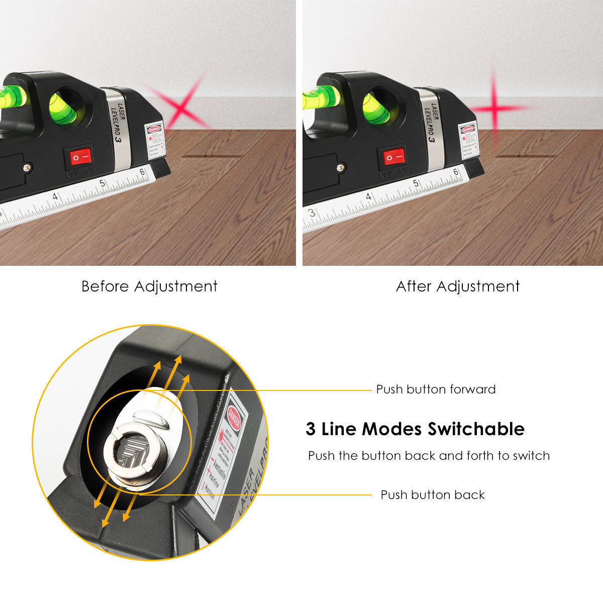 LASER LEVEL PRO 3 LASER LEVEL PRO 3