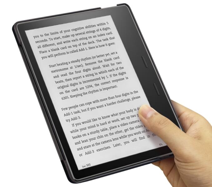 Amazon Kindle Oasis E-reader 7" 9th 2017 Slim Stand Case Leather Fine Cover Amazon Kindle Oasis E-reader 7" 9th 2017 Slim Stand Case Leather Fine Cover