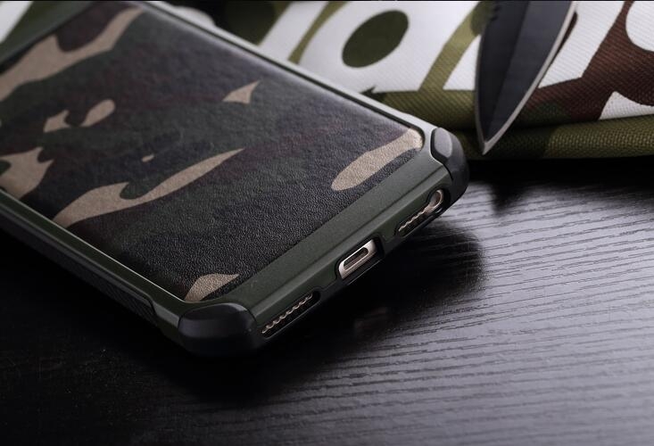 Huawei Y6 2018 impact proof heavy duty camouflage case