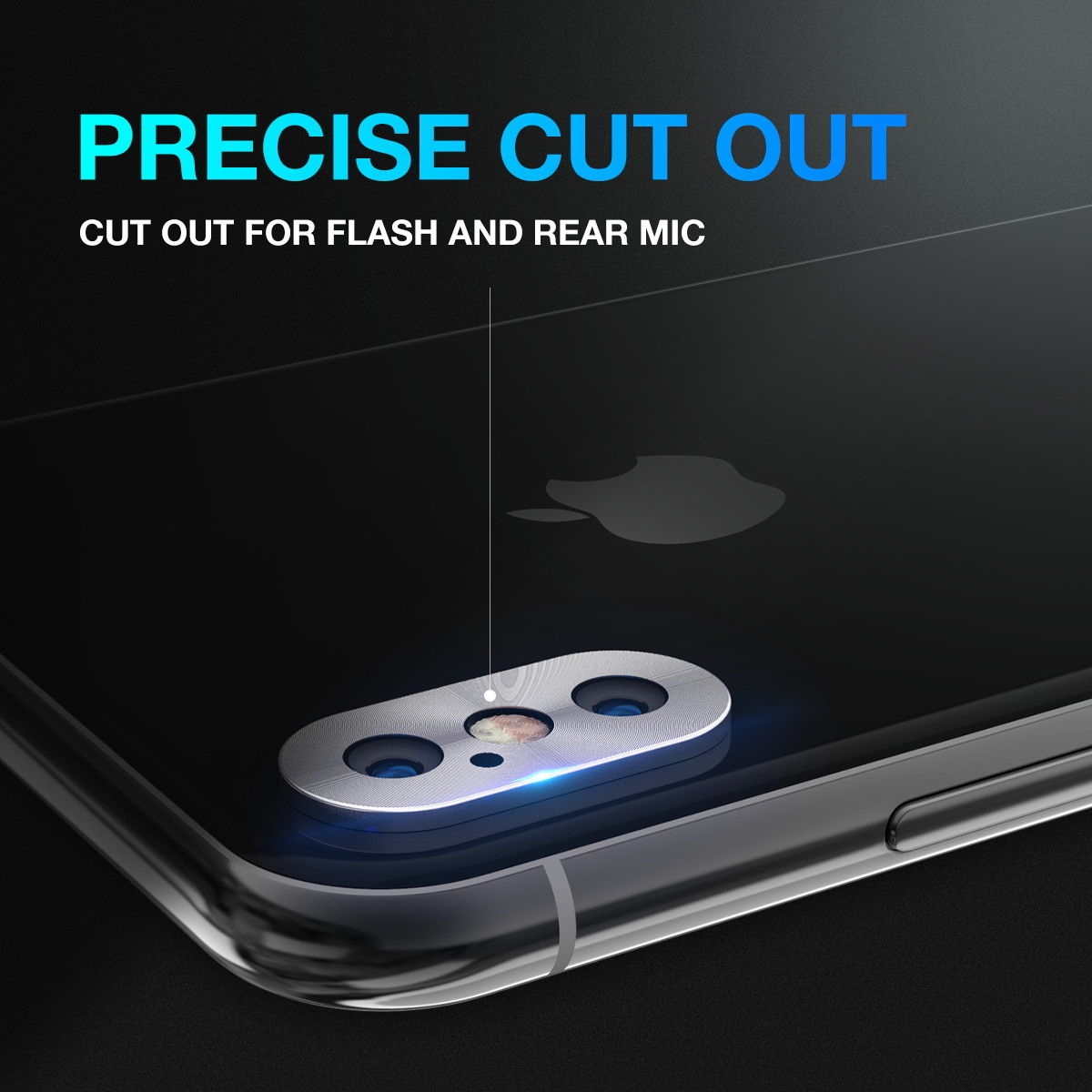 iPhone XS Camera Lens  Aluminum Protector Cover