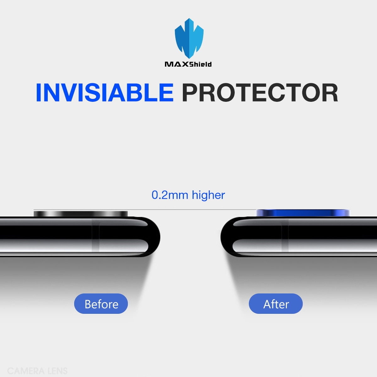 iPhone XS Camera Lens  Aluminum Protector Cover