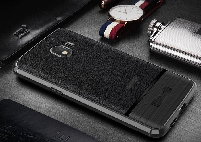 Galaxy J4 Case Armor rugged slim fit TPU Soft Gel Case