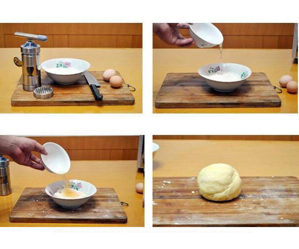 NEW Pasta maker machine, STEEL, with 5 shapes, spatzle, noodles