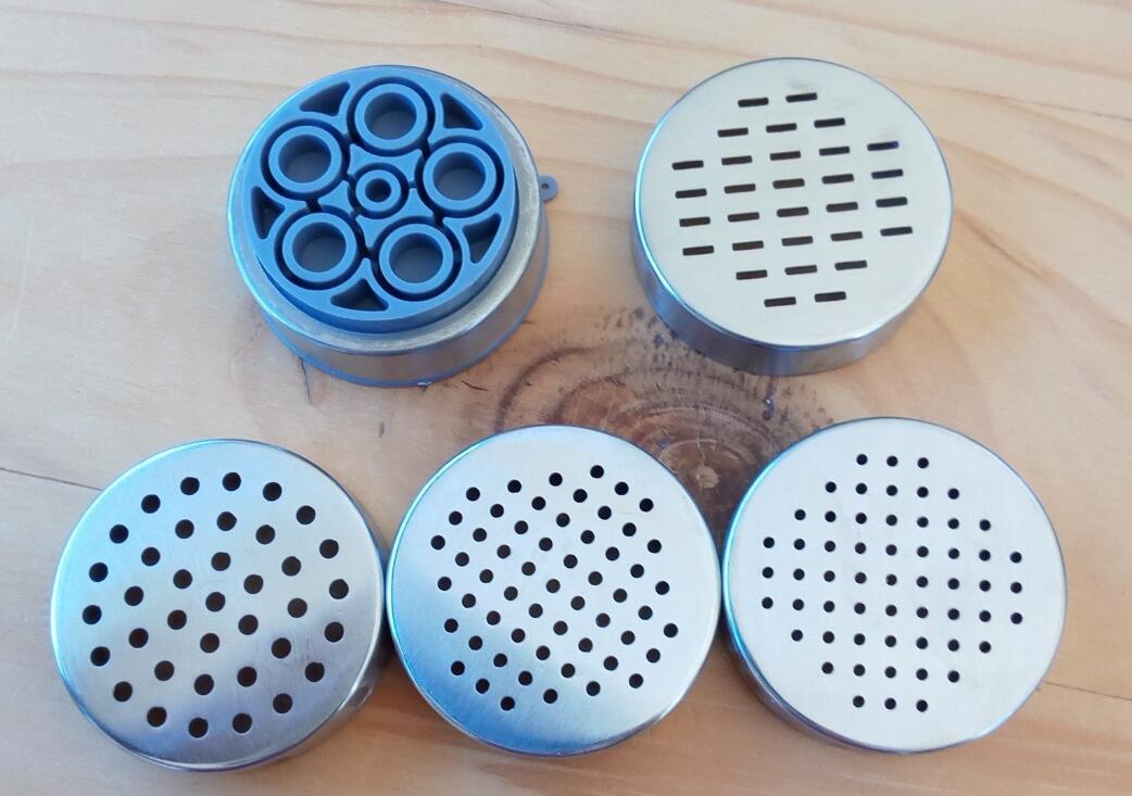 NEW Pasta maker machine, STEEL, with 5 shapes, spatzle, noodles