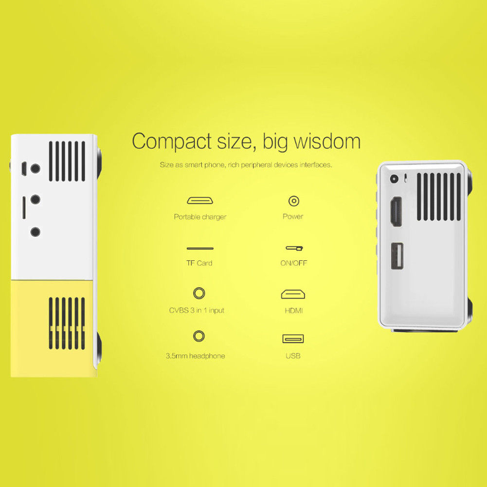 HD1080P LED Mini Projector