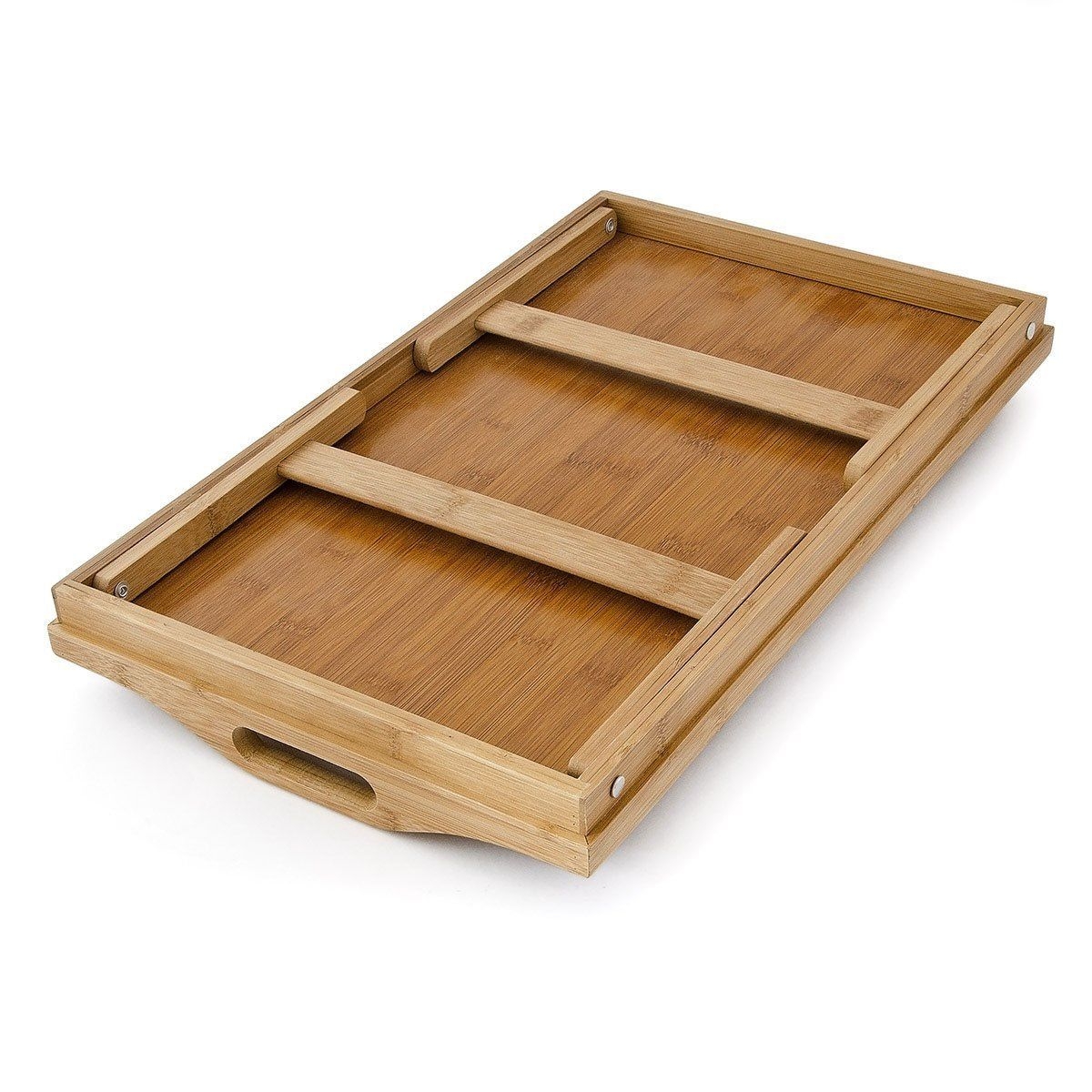 Bamboo Tray Breakfast Bed Tray Table Serving Tray