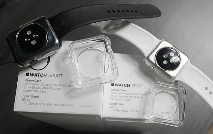 Apple Watch 38 mm Series 2 / 3 Ultra Clear Gel Case Apple Watch 38 mm Series 2 / 3 Ultra Clear Gel Case