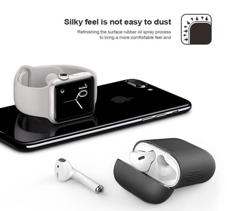 AirPods Case Protect Silicone Cover Skin Earphone Charger Cases AirPods Case Protect Silicone Cover Skin Earphone Charger Cases