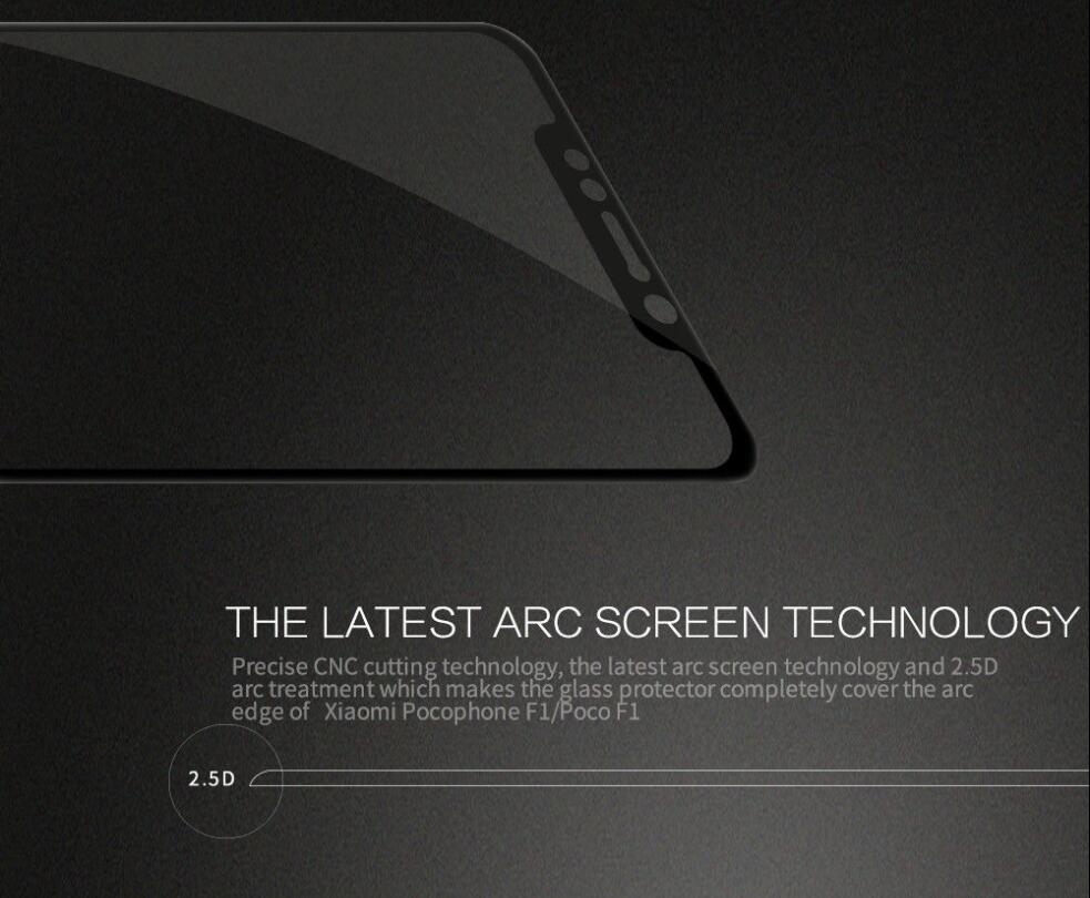Xiaomi Pocophone F1 FULL Screen covered Tempered Glass Screen Protector