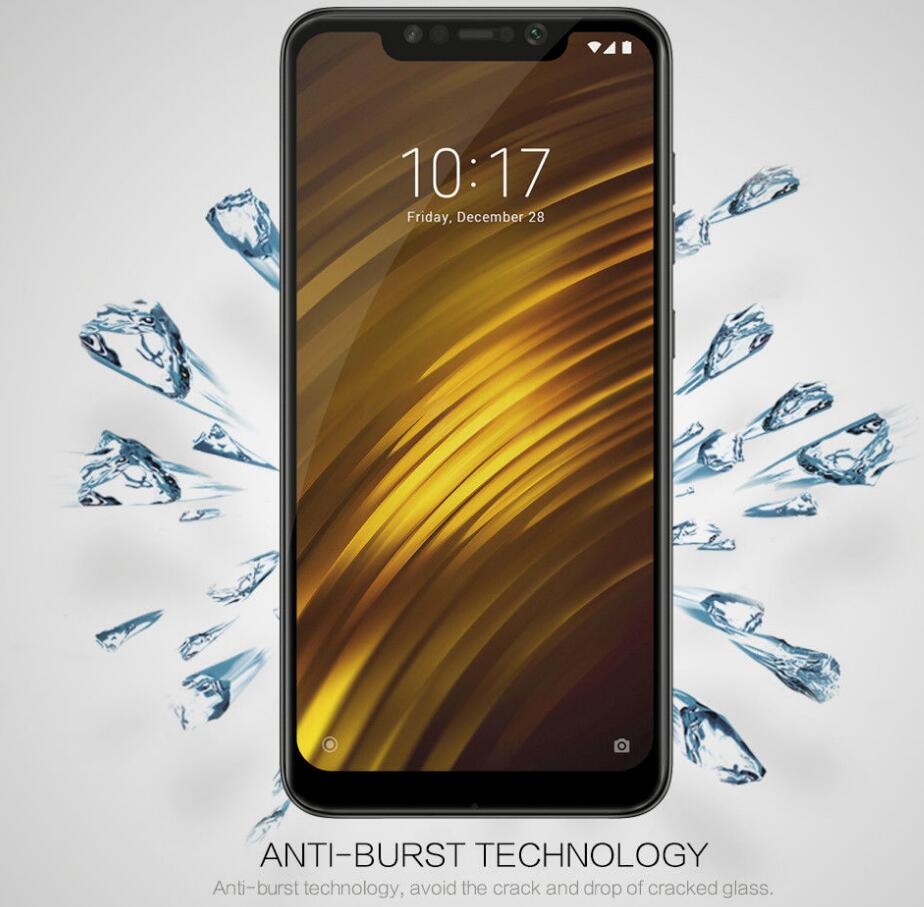 Xiaomi Pocophone F1 FULL Screen covered Tempered Glass Screen Protector