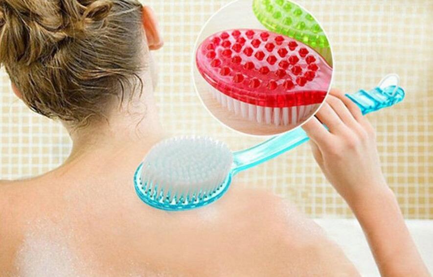 Bath Body Brush Long Handle Shower Rubbing Brush Bath Body Brush Long Handle Shower Rubbing Brush