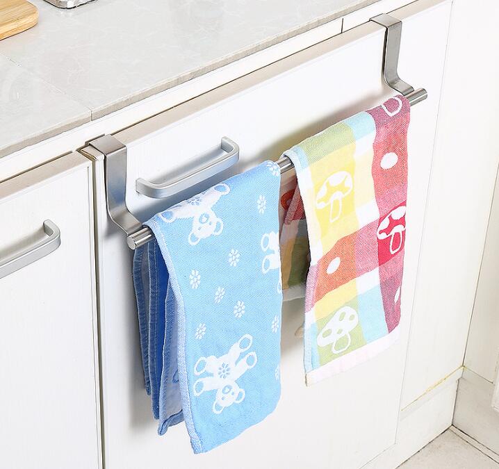 Over the Door of Cabinet, Drawer, Cupboard Towel Bar Holder Rail Rack Over the Door of Cabinet, Drawer, Cupboard Towel Bar Holder Rail Rack