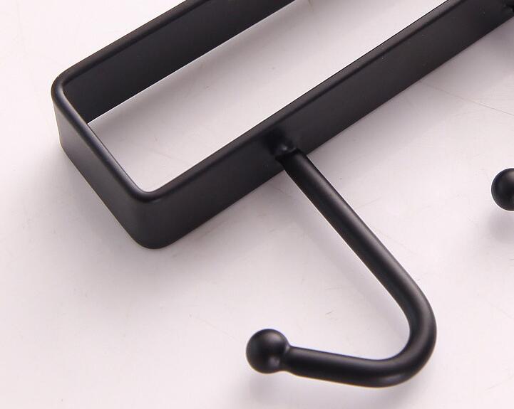 6 Hooks Stainless Steel Kitchen Storage Rack Cupboard Hanging Hook 6 Hooks Stainless Steel Kitchen Storage Rack Cupboard Hanging Hook