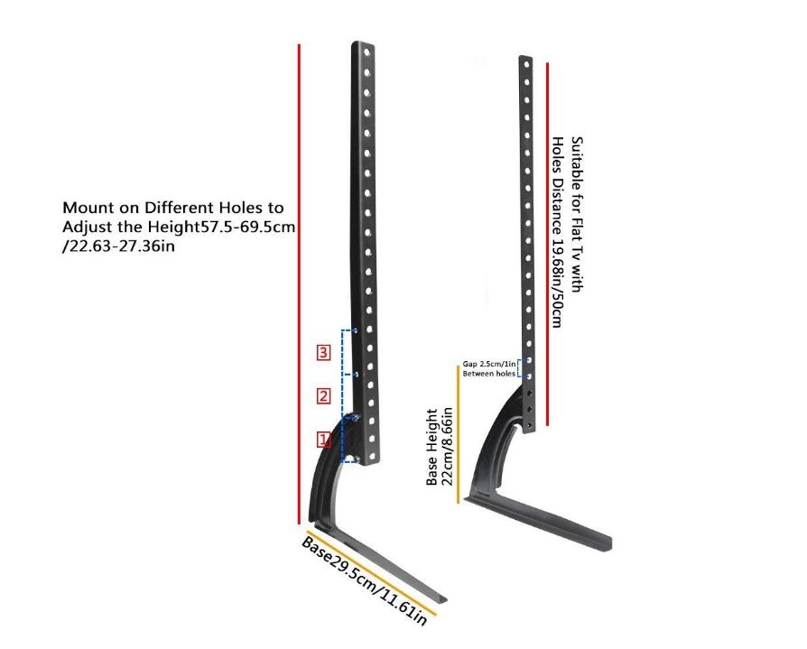 Universal TV Stand for 37 - 75 Inch