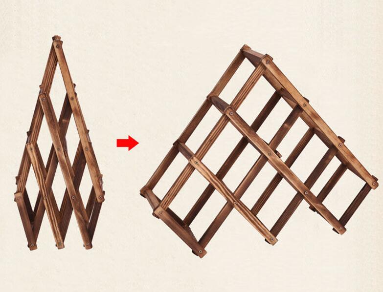 Wooden Bottle Wine Rack 6 pcs Wooden Bottle Wine Rack 6 pcs