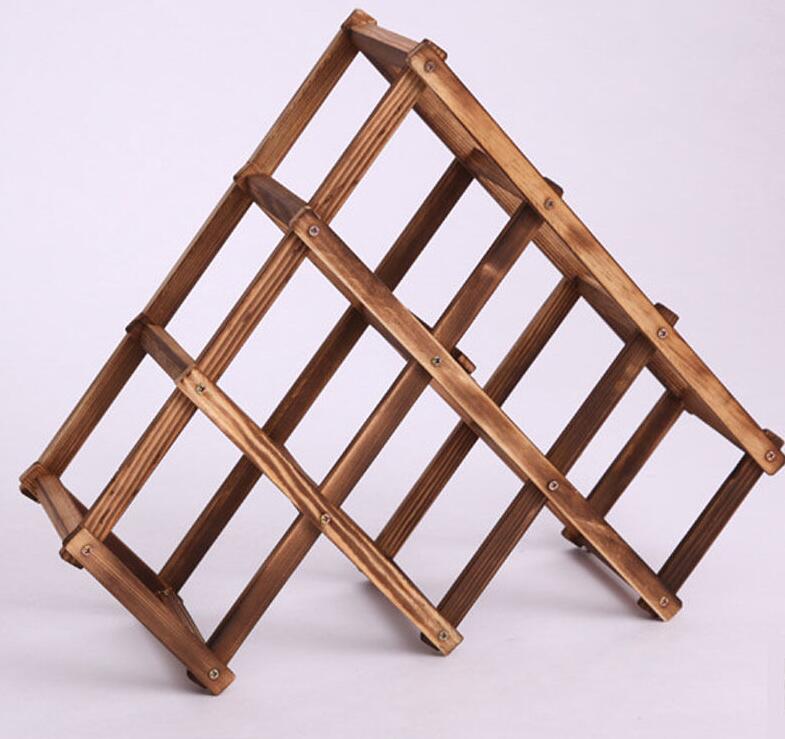 Wooden Bottle Wine Rack 6 pcs Wooden Bottle Wine Rack 6 pcs