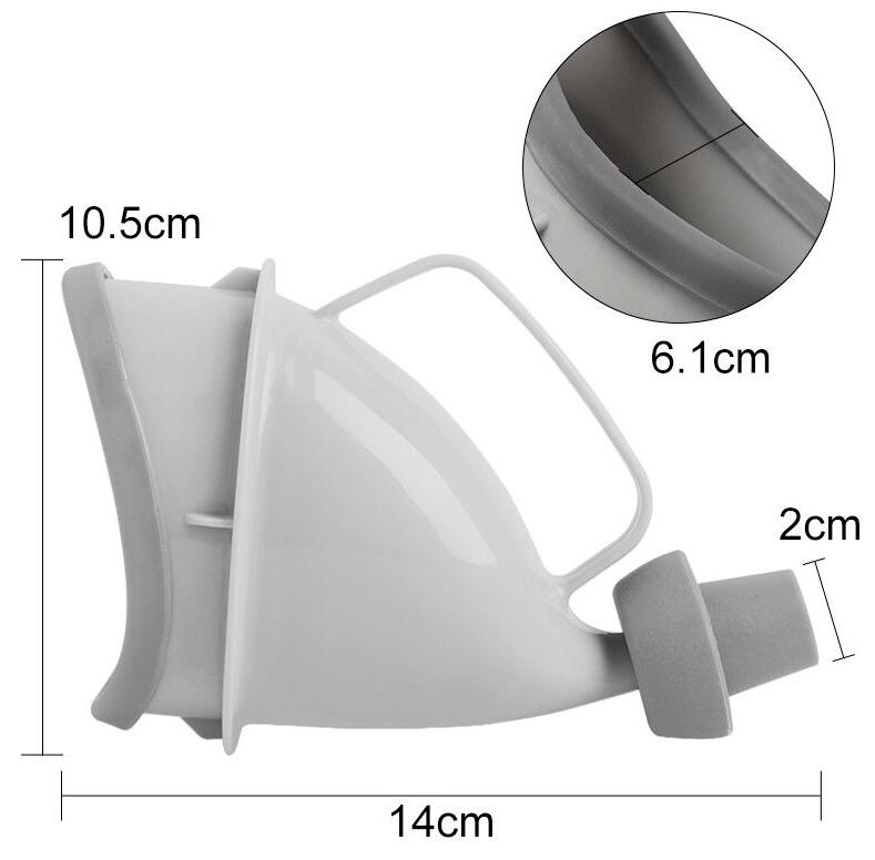 Unisex Portable Mobile Urinal Funnel Toilet Travel Handle Urine Bottle Unisex Portable Mobile Urinal Funnel Toilet Travel Handle Urine Bottle